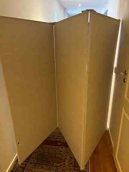 IKEA rumsavdelare skärm beige