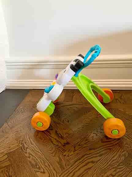 Fisher-Price Zebra Lära-gå-vagn plast flerfärgad