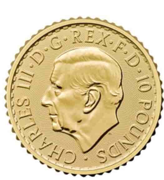 Britannia guldmynt 1/10 oz 2026