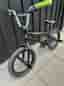 BMX-cykel barn, svart med svarta pegs, PRO 16”