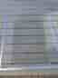 7st Elfa nätkorgar 42x52x18,5cm + 16 skenor 55cm – metallic silver