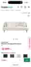 4-sits Menard soffa nyskick