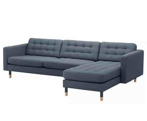 IKEA 4-sitssoffa Landskrona med schäslong