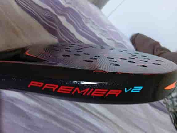 Prince Premier V2 padelracket svart röd blå