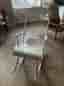 Antique Wooden Rocking Chair / Vintage Gungstol
