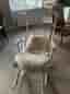 Antique Wooden Rocking Chair / Vintage Gungstol