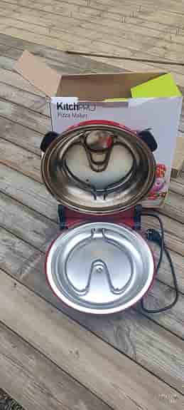 KitchPro Pizza Maker pizzaugn röd