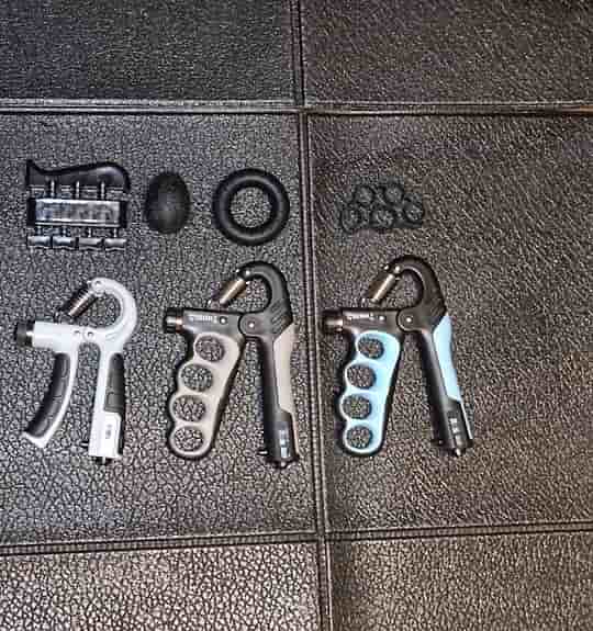Träna starka händer - Grepp tränare - grip trainers 7 pack.