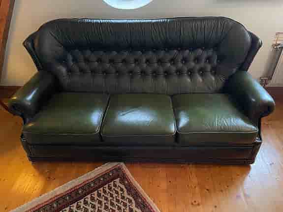 Stilfull Chesterfield soffgrupp