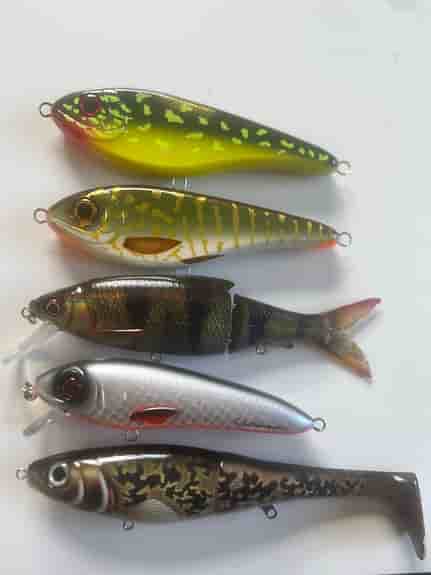 Fiskedrag olika modeller