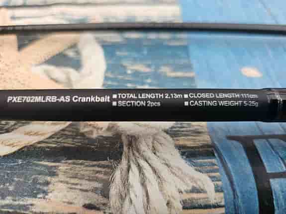 Daiwa Prorex X MLRB-AS Crankbait fiskespö 2,13 m 5–21 g
