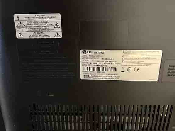TV LG 32LD450 tv 32 tum svart