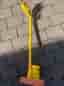 Elektrisk grästrimmer gul