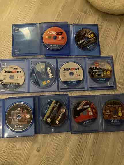 Ps4 864gb ( 10 spel ).