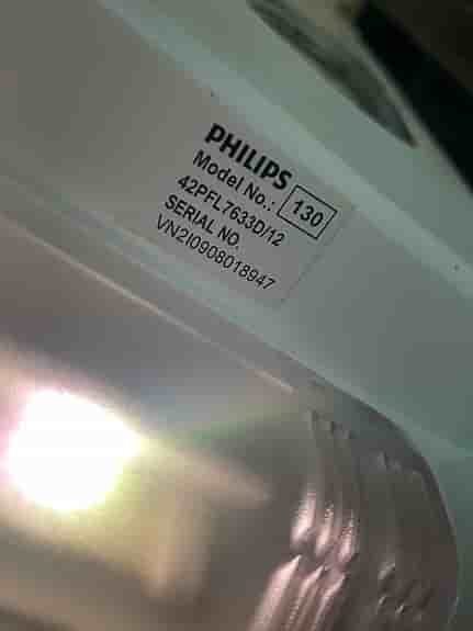 Philips 42PFL7633D/12 tv 42 tum svart