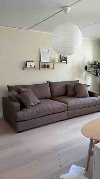 MIO soffa ”Rossi” 4-sits soffa iberia brown HELT NY!!