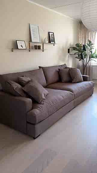 MIO soffa ”Rossi” 4-sits soffa iberia brown HELT NY!!