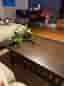 IKEA Listerby Bokfaner Soffbord brunbetsad