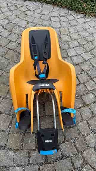 Thule cykelsits barn orange
