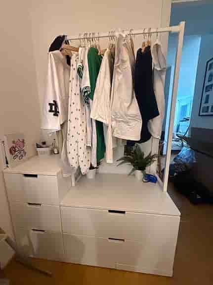 IKEA NORDLI byrå / förvaring – vit, modulär, mycket bra skick