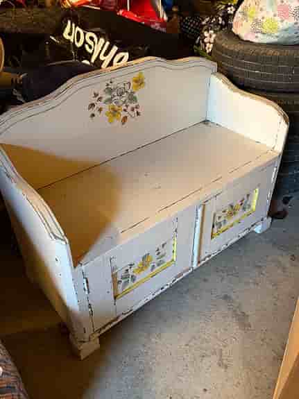 Träsoffa