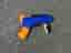 Nerf N-Strike Elite Rukkus ICS-8 leksakspistol blå orange