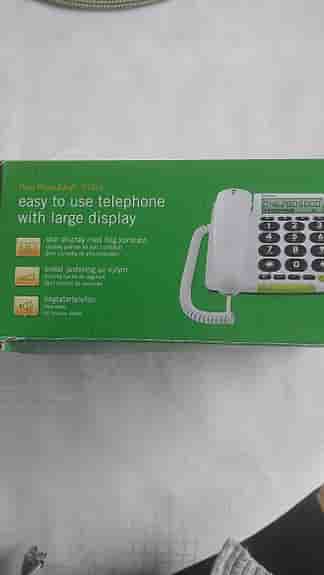 Doro PhoneEasy 312cs Stationär telefon, 3 stycken
