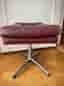 Retro Pall skinn/ metall ca 1970-tal vintage