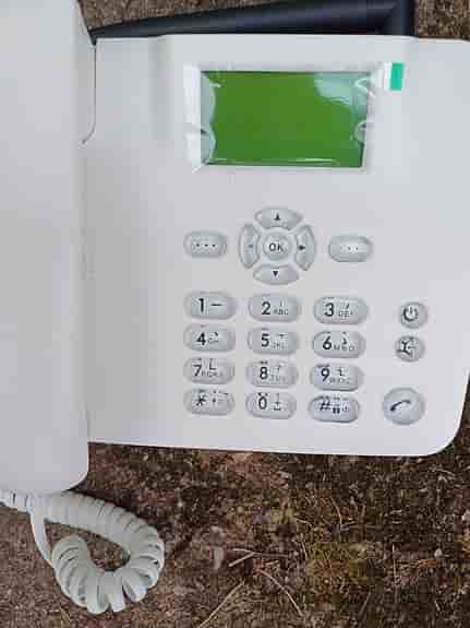 Doro telefonbordsenhet vit