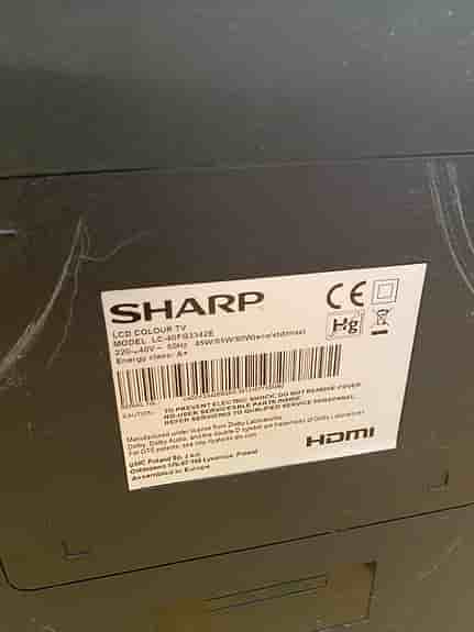 Sharp LC-40LE350E TV 40 tum svart