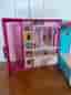 Barbie klädgarderob lekset rosa plast