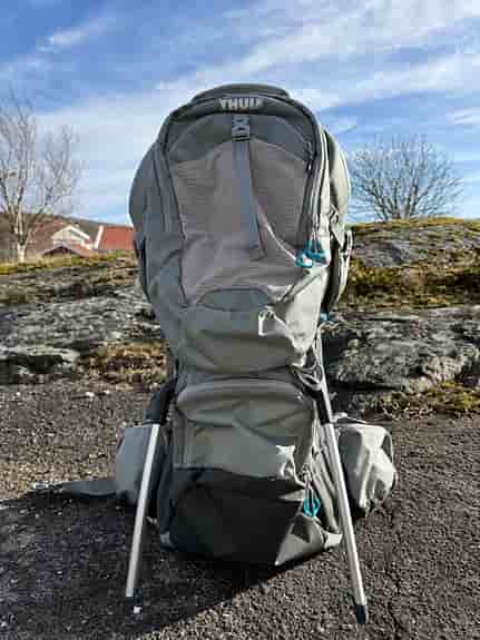 Thule bärstol för barn grå