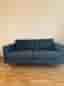 IKEA Landskrona 2-sits soffa blå tyg