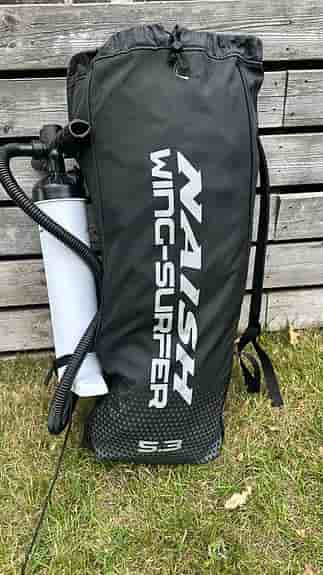 F-One Rocket Air Wingfoil 7,2 samt segel Naish Wingsurfer 5.3
