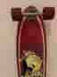 Flying Wheels Hawaiian longboard röd