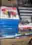Flyttkartong med Dvd och bluray filmer ca 200 st.