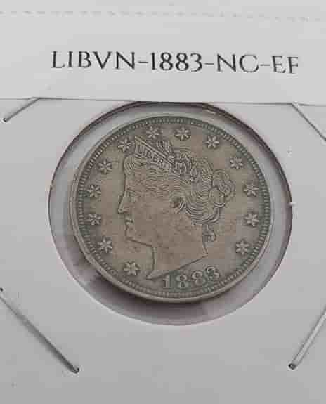 1883 Liberty Silver mynt.