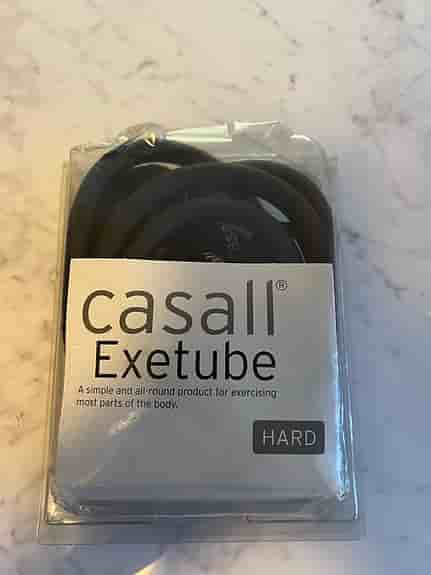 Casall Exetube träningsgummiband hard svart