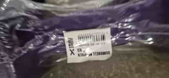 Neoprenhantel 5 kg lila
