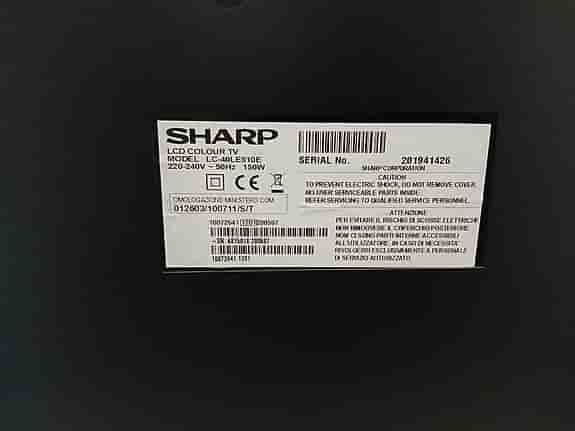 Sharp LCD-tv 40 tum svart