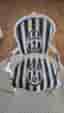 Unik Juventus-stol – Custom made samlarobjekt med gamla loggan