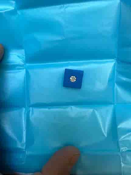 Matchande par diamanter. 0,5 ct styck, VVS2,F, HRD cert.