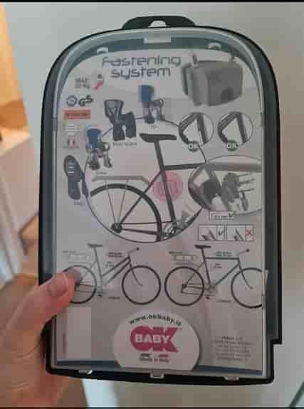 Okbaby ramfäste till cykelstol / fastening system