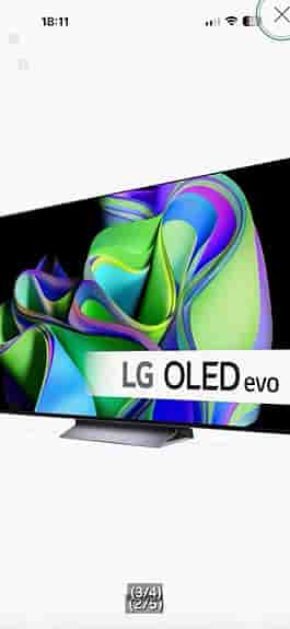 77" 4K OLED evo smart-TV extremt fin. Bäst pris i Sverige just nu