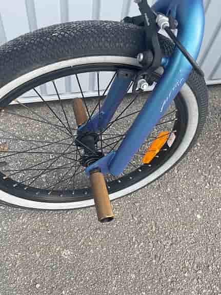 BMX barncykel 20" blå
