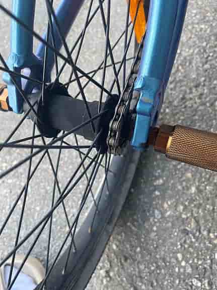 BMX barncykel 20" blå