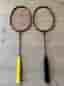 Två stycken Yonex Astrox 99 tour badminton racketar
