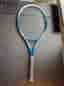 Blå tennisracket