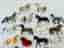 Set med 21 Schleich stora hästfigurer