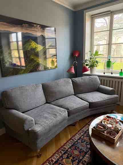 Välvd Howard soffa 3 sits - svensk tillverkad